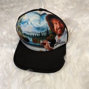 Bob Ross Trucker Snapback